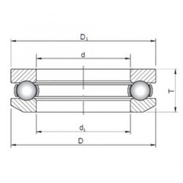 Outer Diameter (mm) Loyal 53420 thrust-ball-bearings