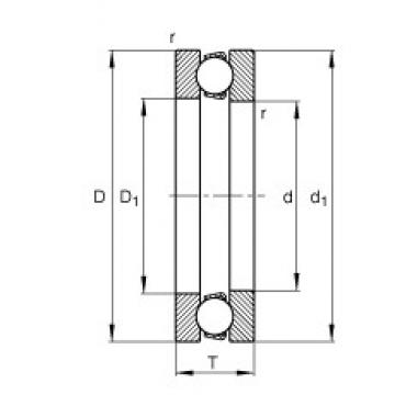 Outer Diameter (mm) FAG 51202 thrust-ball-bearings