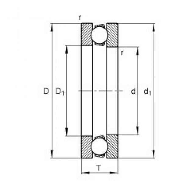 Outer Diameter (mm) FAG 51202 thrust-ball-bearings #1 image