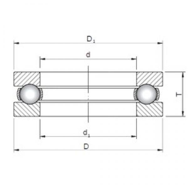 T ISO 51205 thrust-ball-bearings #1 image